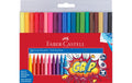 Faber-Castell Fasermaler Grip Colour Marker 20er Etui