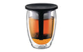 Bodum TEA FOR ONE Teeglas schwarz Fassungsvermögen 0.35 Liter