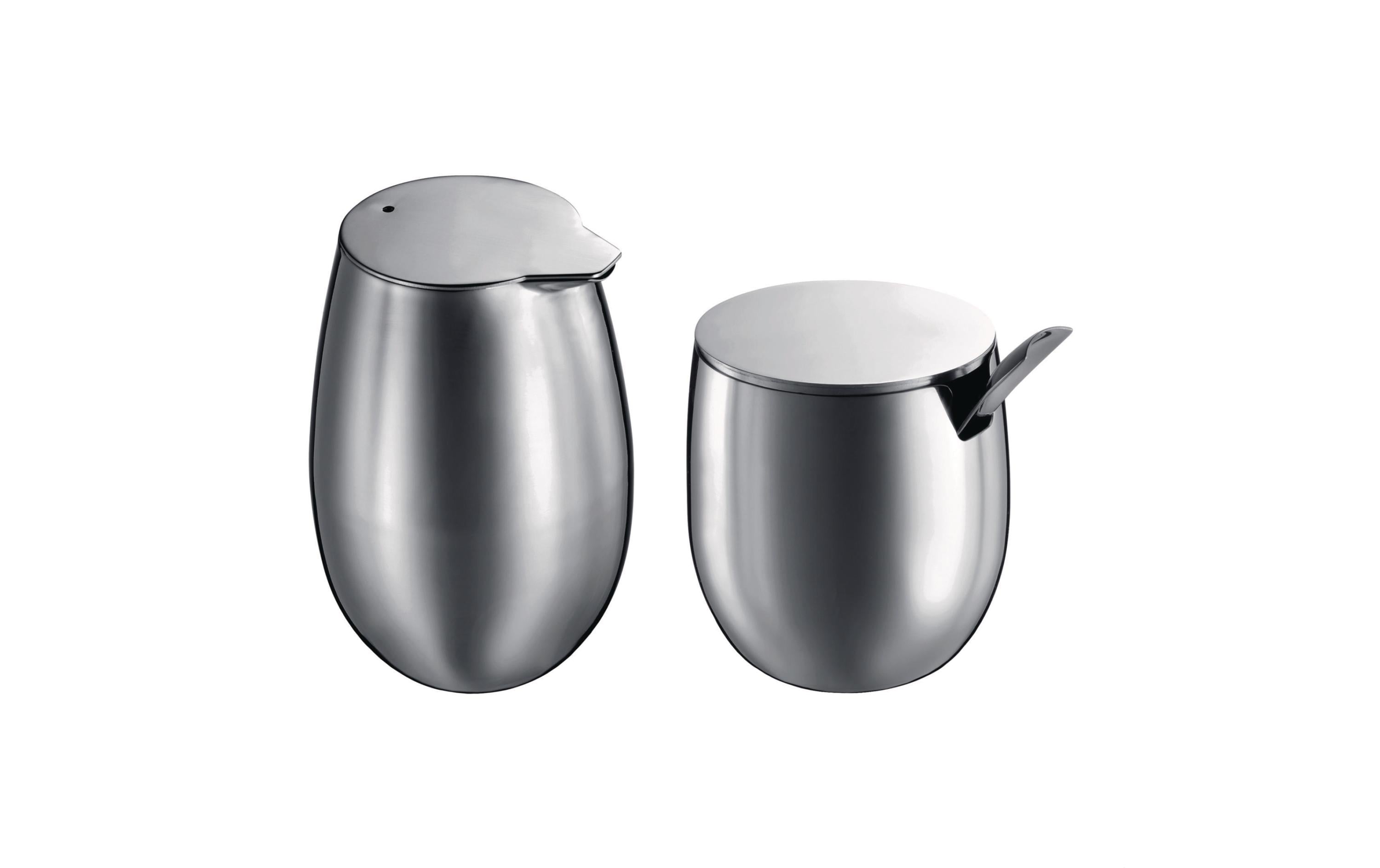 Bodum Columbia Set Zucker & Milch Edelstahl, matt