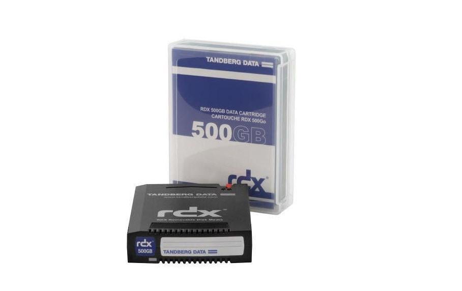 Tandberg RDX Medium: 500GB geeignet für alle RDX Laufwerke
