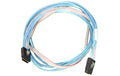 Supermicro SAS Kabel: SFF8087-SFF8087,0.75m intern, Mulitilane mit Sideband für Status