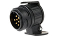 UNITEC Kurzadapter 13- auf 7-polig 12V DC, 20A