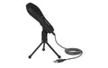 Delock USB Microphon mit Tischständer 1.35m USB-Kabel, schwarz