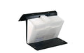 Dufco Flip File A4 6-teilig, SoftTouch schwarz Nylon,PP