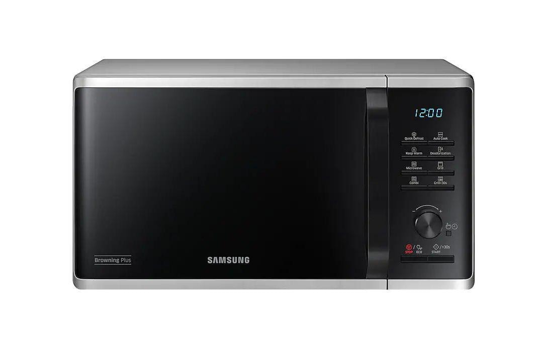 Samsung Mikrowelle  MG23K3505AS/SW silber, 23L, 800 Watt