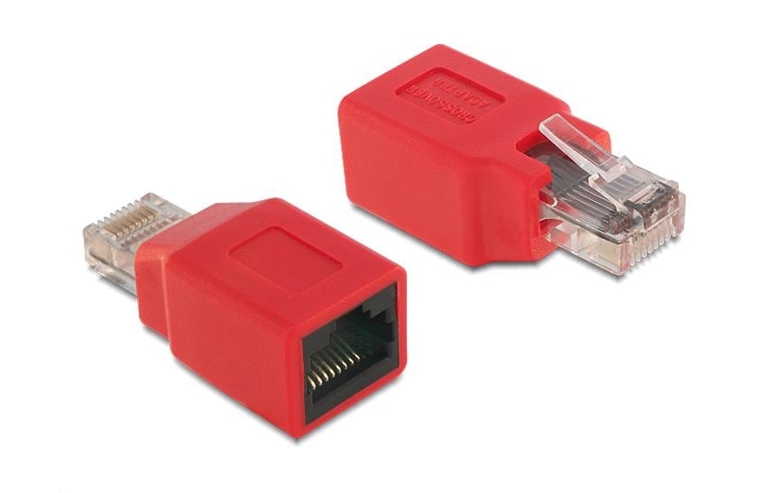 DeLock Crossoveradapter Zwischenstecker, RJ-45