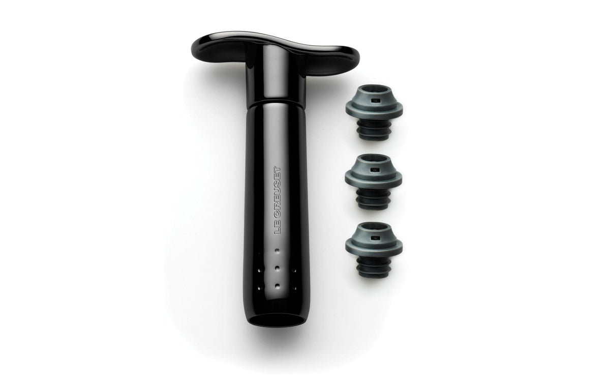 LE CREUSET WEINPUMPE WA-137 SCHWARZ Grösse 15 cm, Handwäsche