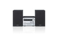 Panasonic PM254 Silber, Micro HiFi System 20W, CD, Bluetooth, DAB+, USB