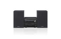 Panasonic PM254 Schwarz, Micro HiFi System 20W, CD, Bluetooth, DAB+, USB