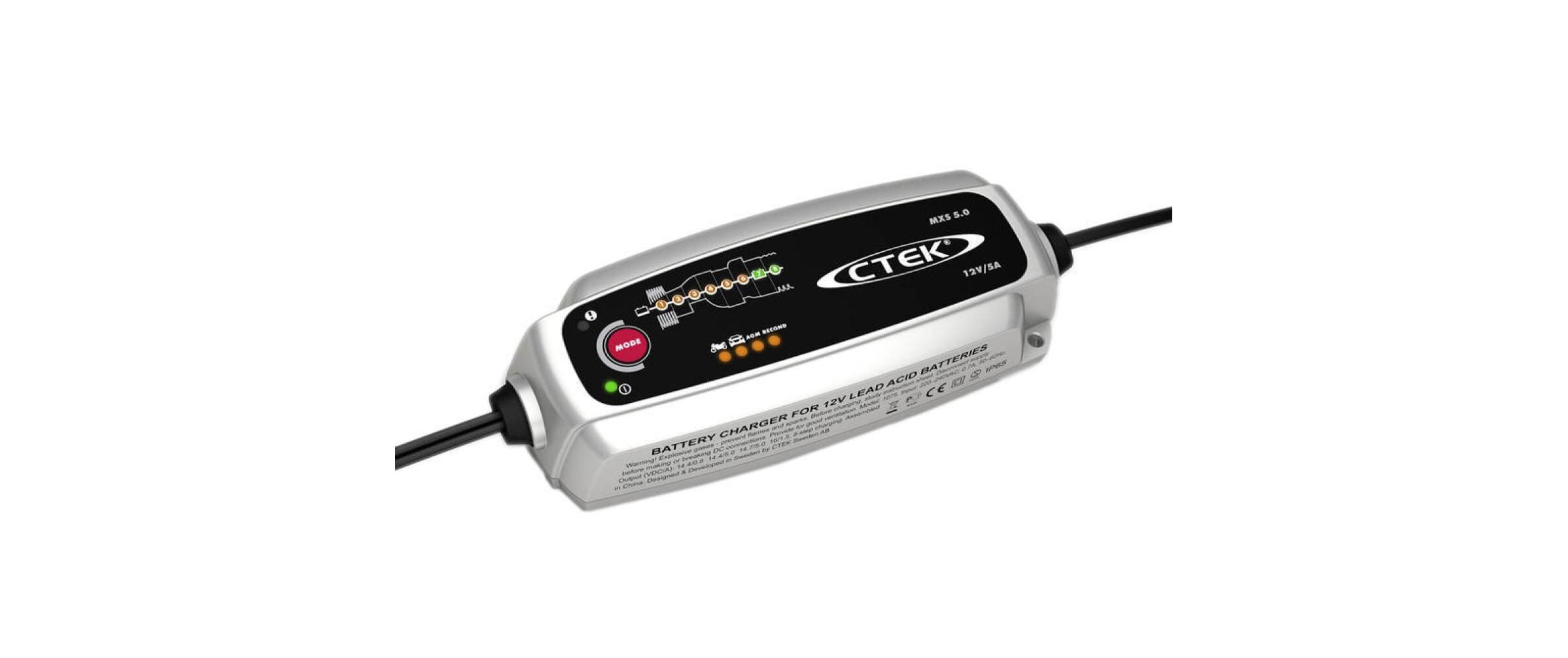 CTEK Ladegerät MXS 5.0, für 12V Batterien 12V, max 5.0A,