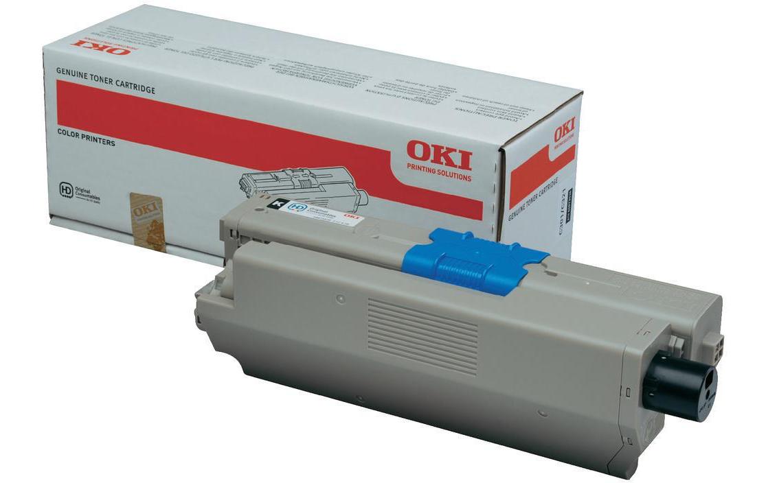 OKI Toner 44973536 schwarz,C301/321 2'200 Seiten