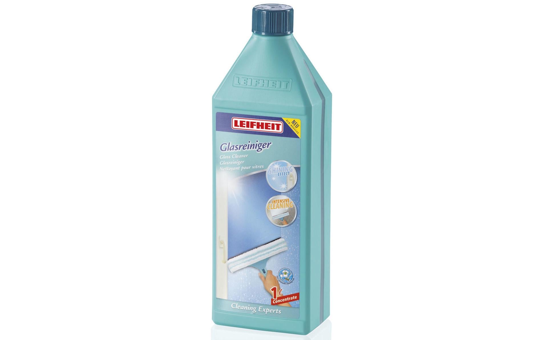 Leifheit Glasreiniger 1 Liter-Flasche mit Kindersicherung
