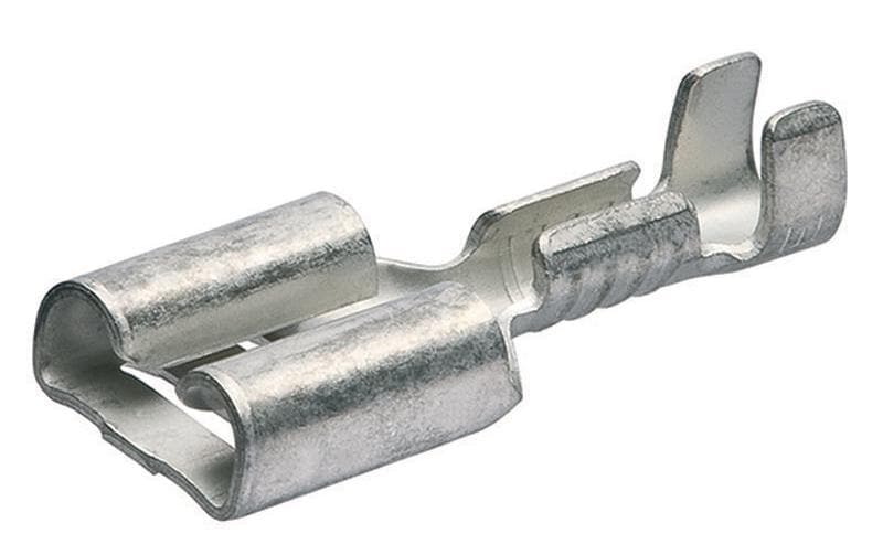 Knipex Unisol. Steckverbinder 6,3 mm, 100 Stk.