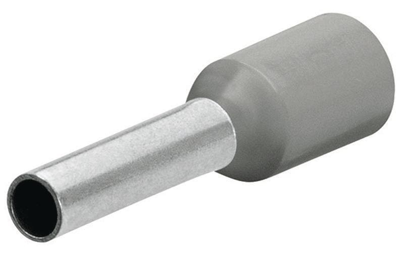 Knipex Aderenhülsen, Grau 16mm/10mm, 200 Stk.