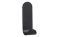 Zone Wandhaken, schwarz Grösse: 2.5 x 3.3 x 7.5 cm, Edelstahl