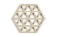 Zone Topfuntersetzer Triangle Taupe Grösse 16x14x0.9cm, Silikon