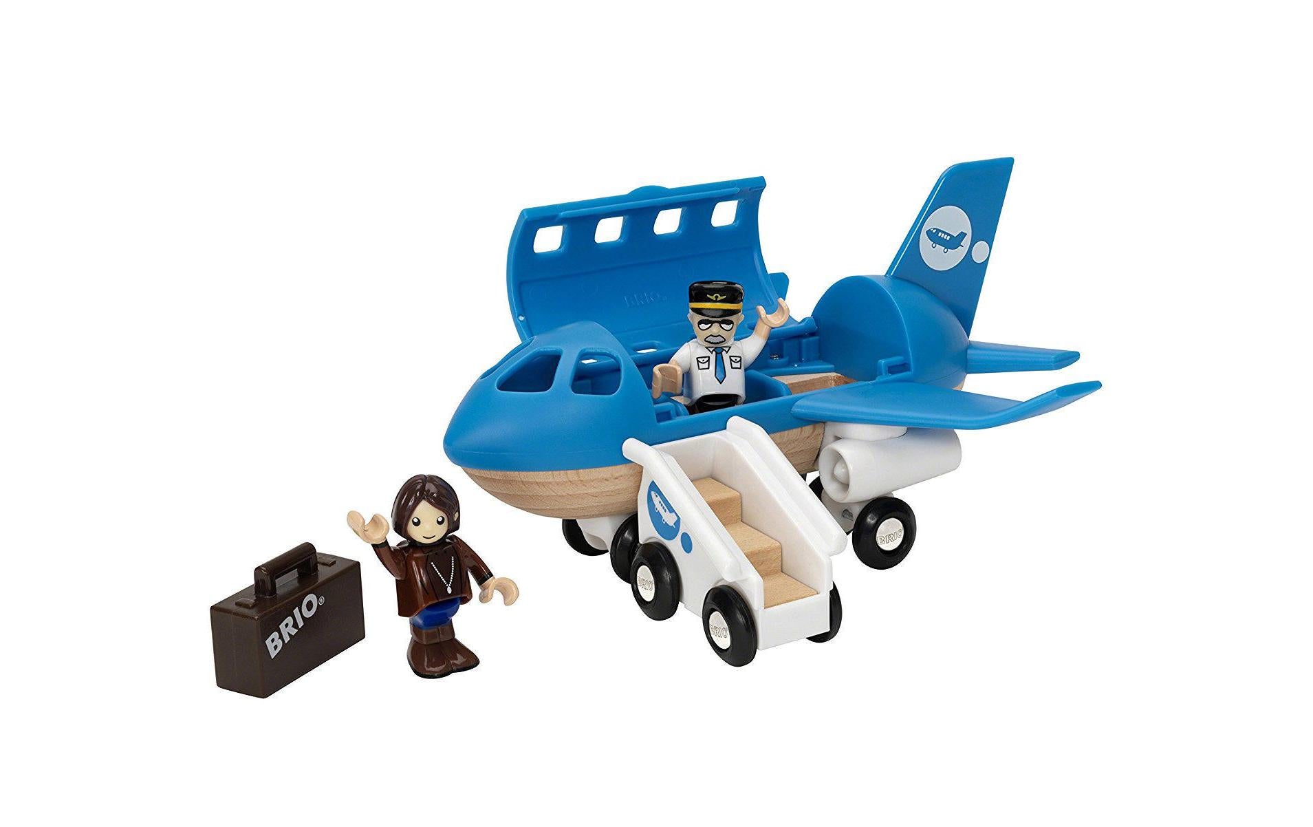 Brio Blaues Flugzeug Alter: 3 Jahre, Teile: 4