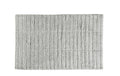 Zone Badeteppich Soft Tiles pure grey 100% Baumwolle, 80x50cm, waschbar 60 Grad