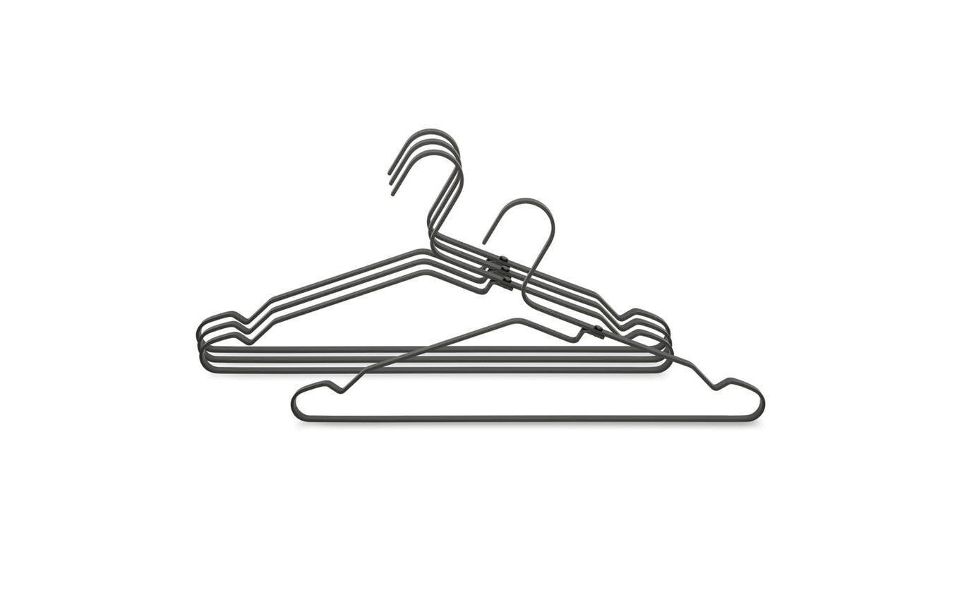 Brabantia Kleiderbügel 4er Set Aluminium
