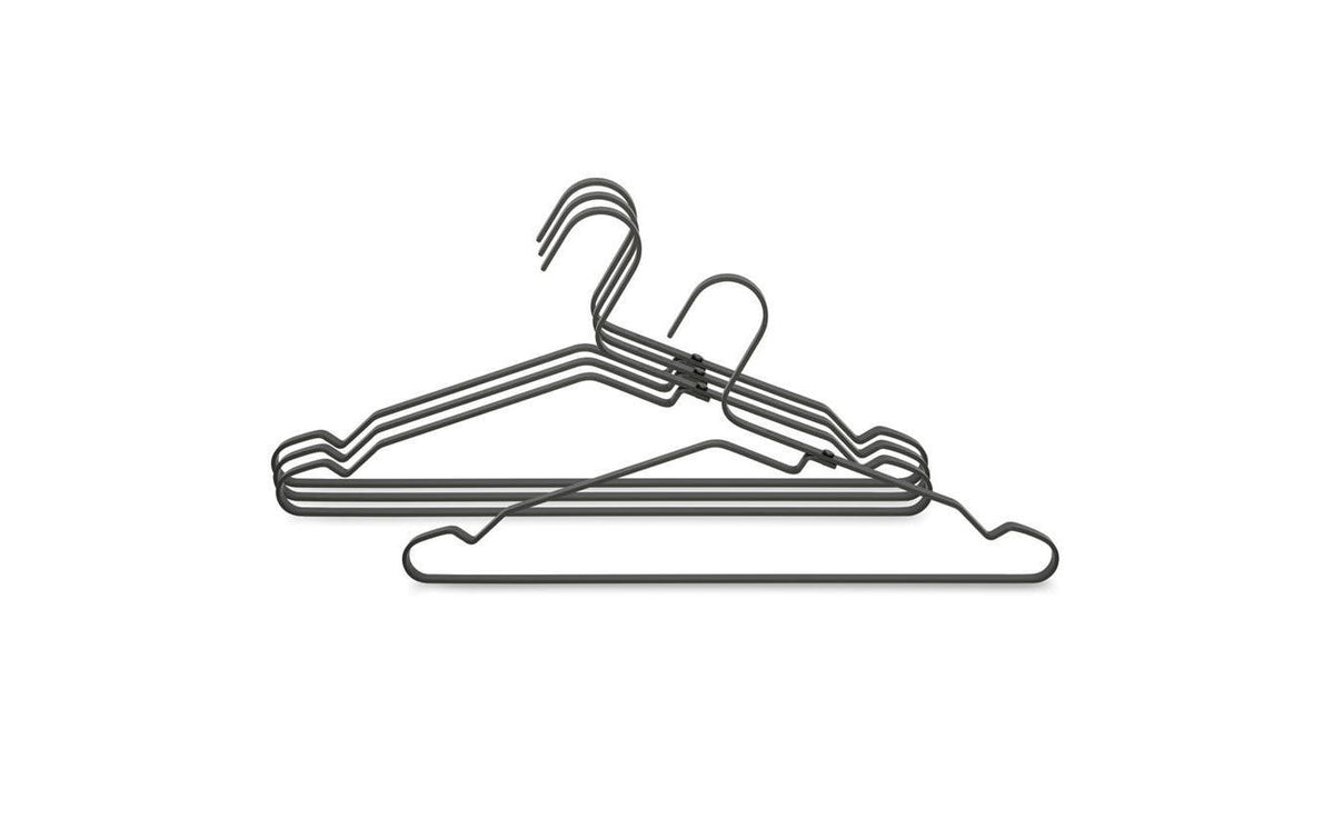 Brabantia Kleiderbügel 4er Set Aluminium