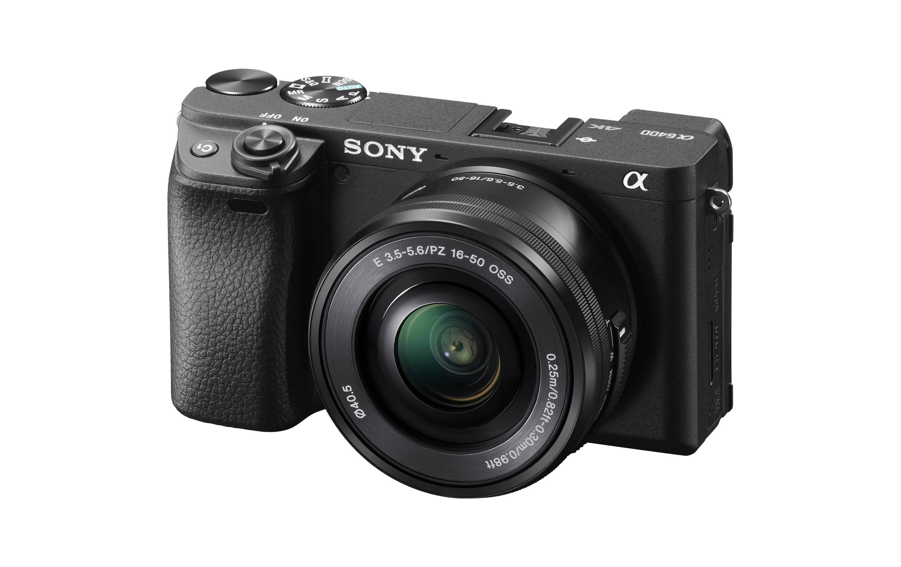 Sony Alpha 6400 Body, 24.2 MP inkl. Objektiv SEL-P16502