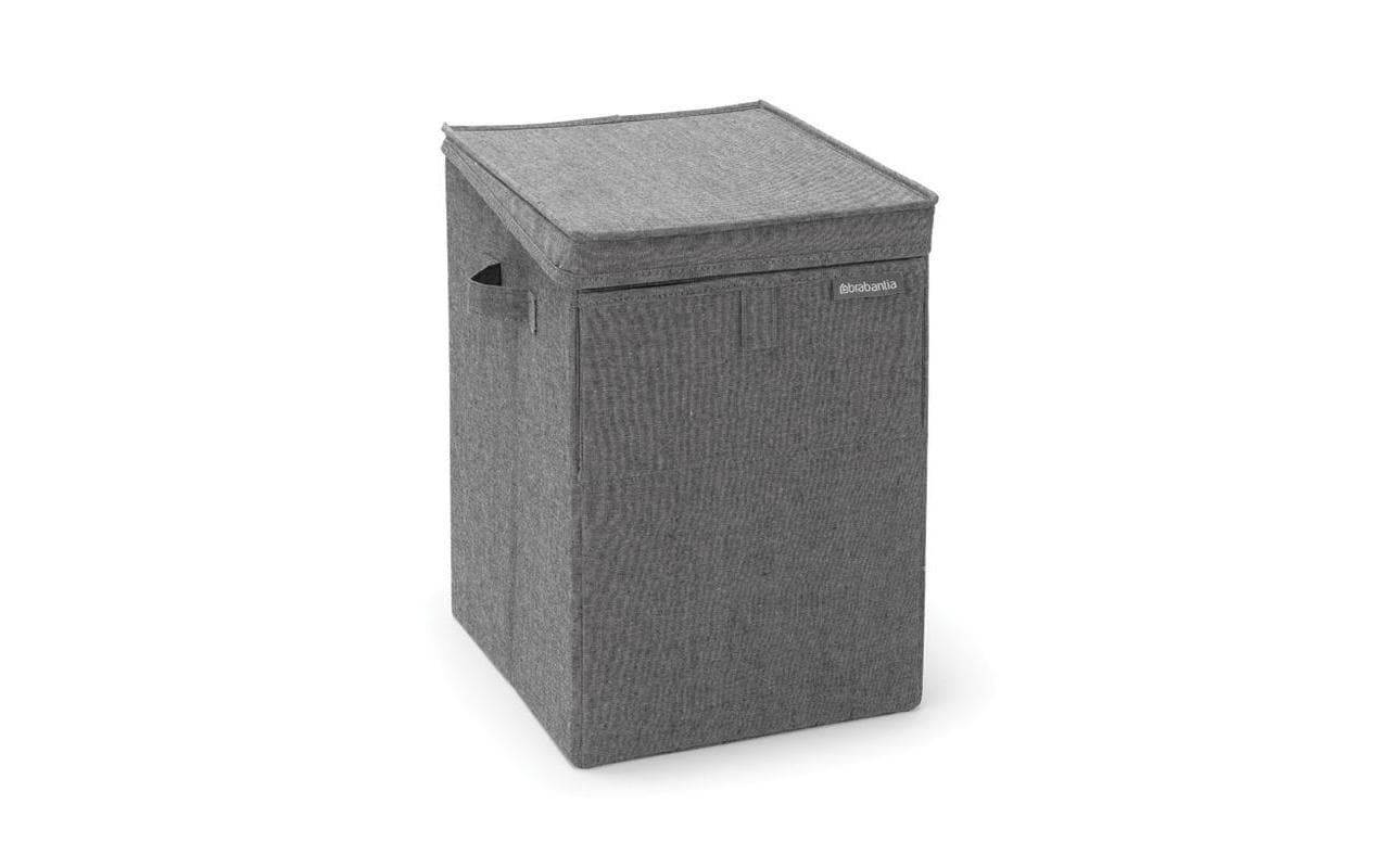 Brabantia Stapelbare Wäschebox schwarz Inhalt 35 Liter