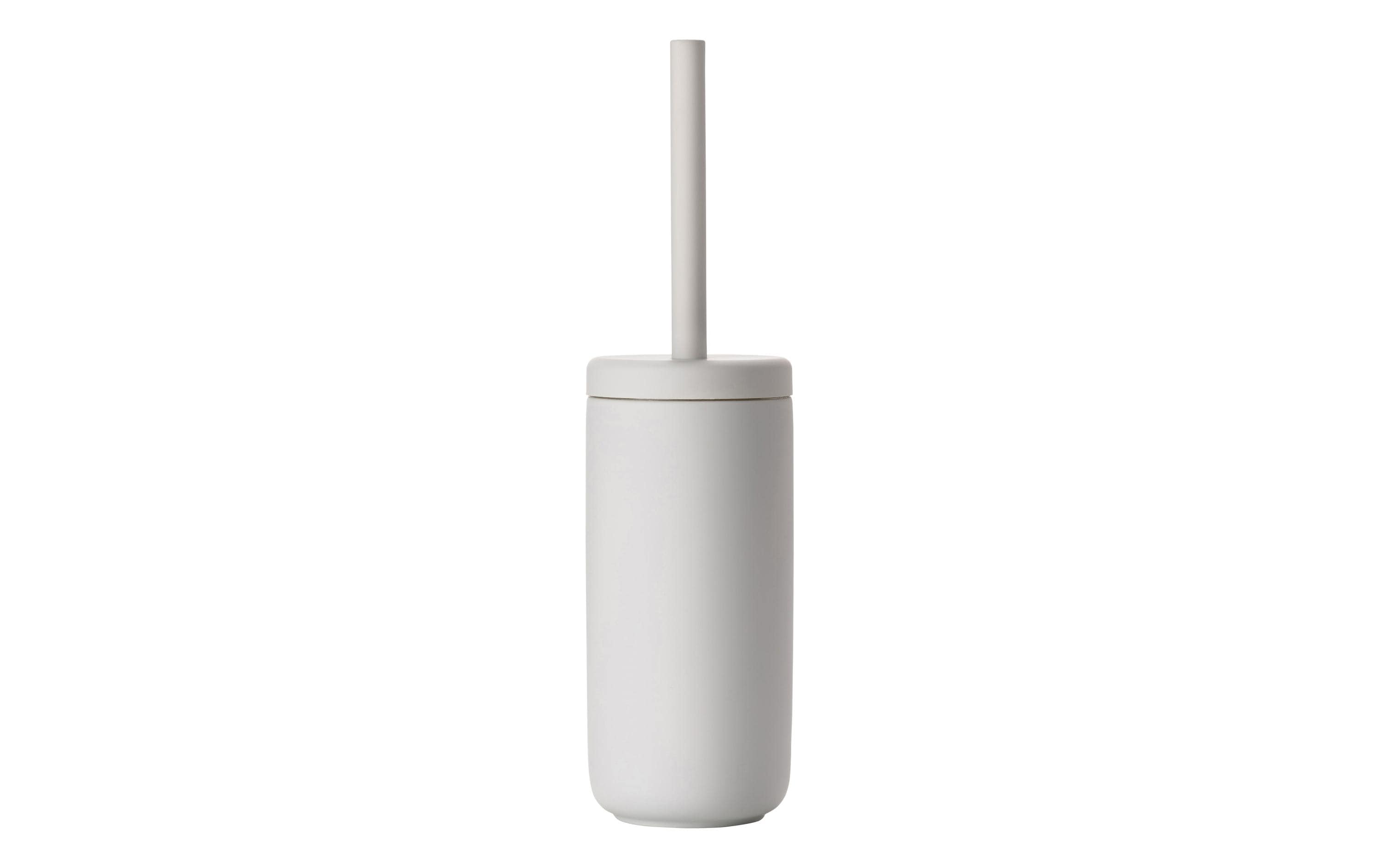 Zone Toilettenbürste UME hellgrau H:38.7cm D:10cm, Steingut