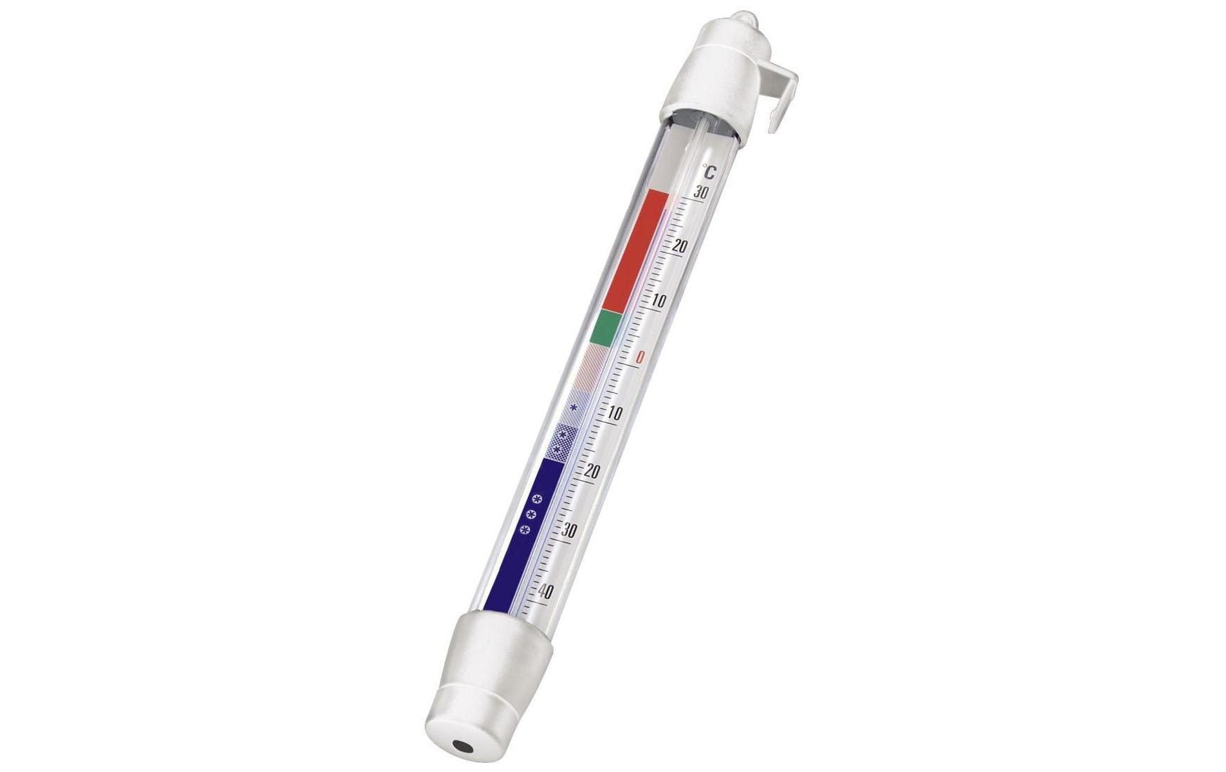 Xavax Analoges Kühl Gefrierthermometer Stab Thermometer analog Kühl Gefrierschrank