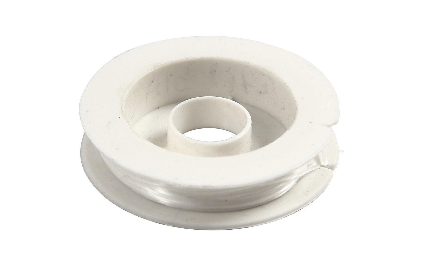 Creativ Company Schmuckband Elastisch transparent, elastisch, rund, 10 m, 0.8 mm