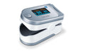 Beurer Pulsoxymeter PO60 App-kompatibel, SpO2, Pulsfrequenz, PMI
