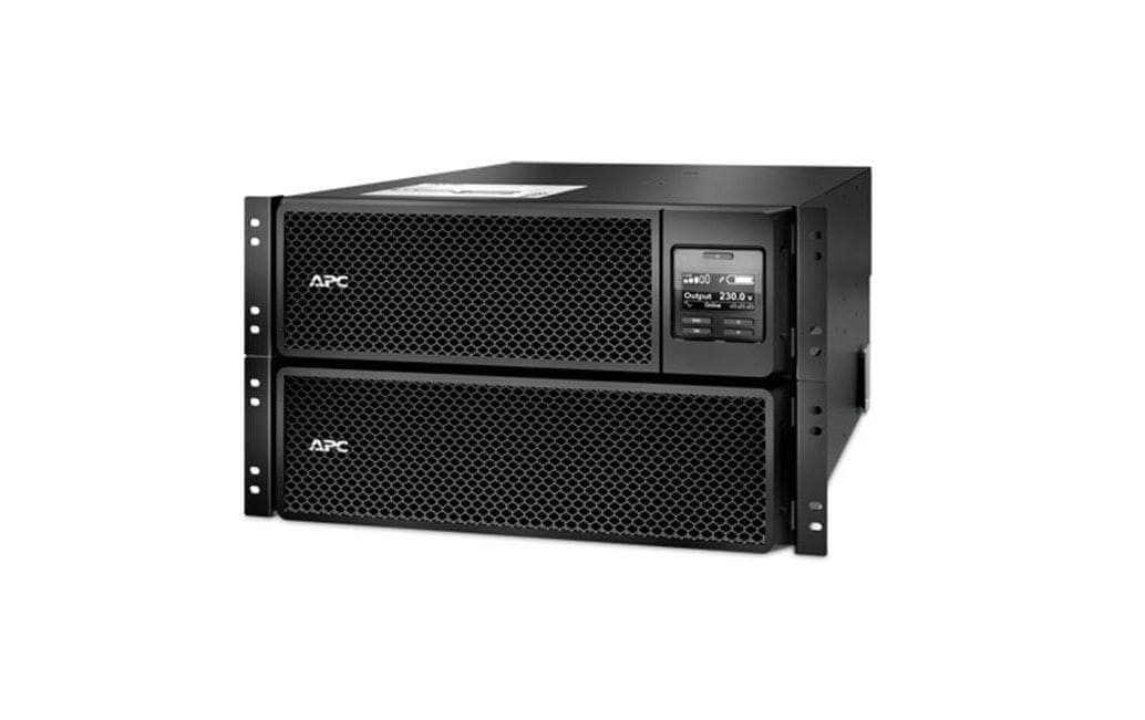 USV APC SRT8KRMXLI, 8000W 6U Rack, Online-Doppelwandler, Seriell,RJ45