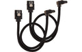 Netzteil Zubehör Corsair SATA, 30 cm black Premium SATA-Kabel, 6 Gbps, rechtwinklig