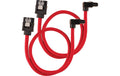 Netzteil Zubehör Corsair SATA, 30 cm rot Premium SATA-Kabel, 6 Gbps, rechtwinklig