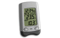 TFA Funk-Thermometer Wave silber silbermetallic/grau