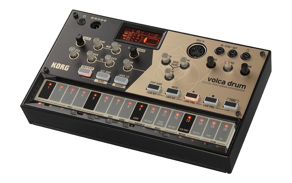 Korg volca drum, Synthesizer/Sequenzer Percussion Synthesizer, digital