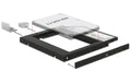 Delock Einbaurahmen für 1 x 2.5"HDD/SDD passend für Slim 5.25" DVD-Slot