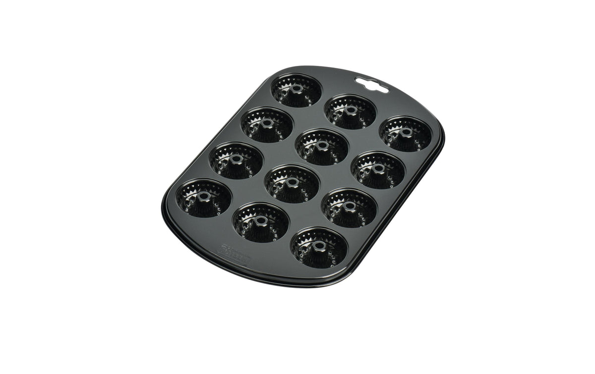 Kaiser 12er Mini-Gugelhupf-Muffinform antihaftbeschichtet, leichte Reinigung