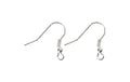 Creativ Company Ohrhaken 10 Stk. Silber, 18 mm
