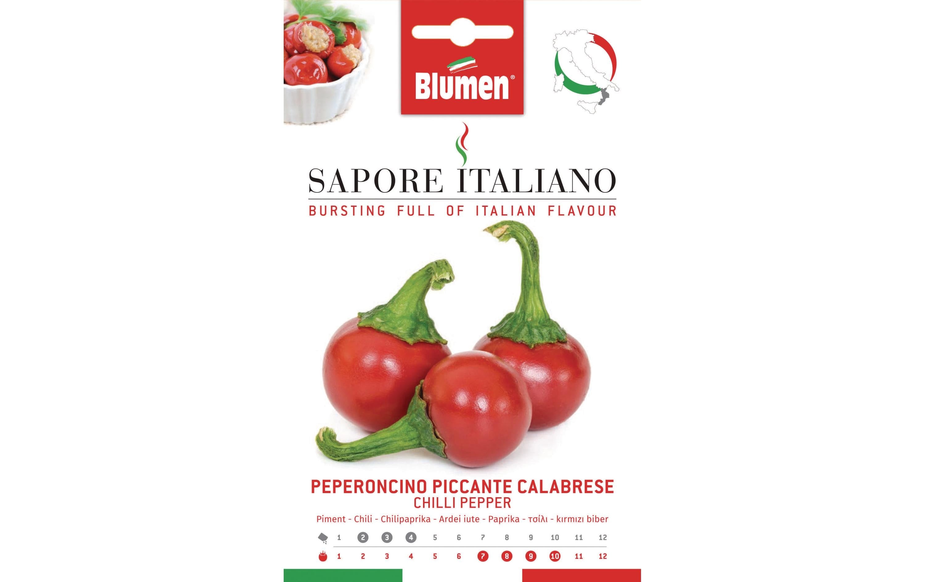 Blumen Chilipfeffer Piccante Calabrese 1.5 g