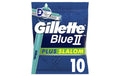Gillette Einweg Rasierer Blue II Pl Sl.10er 10 Stück, Plus Slalom