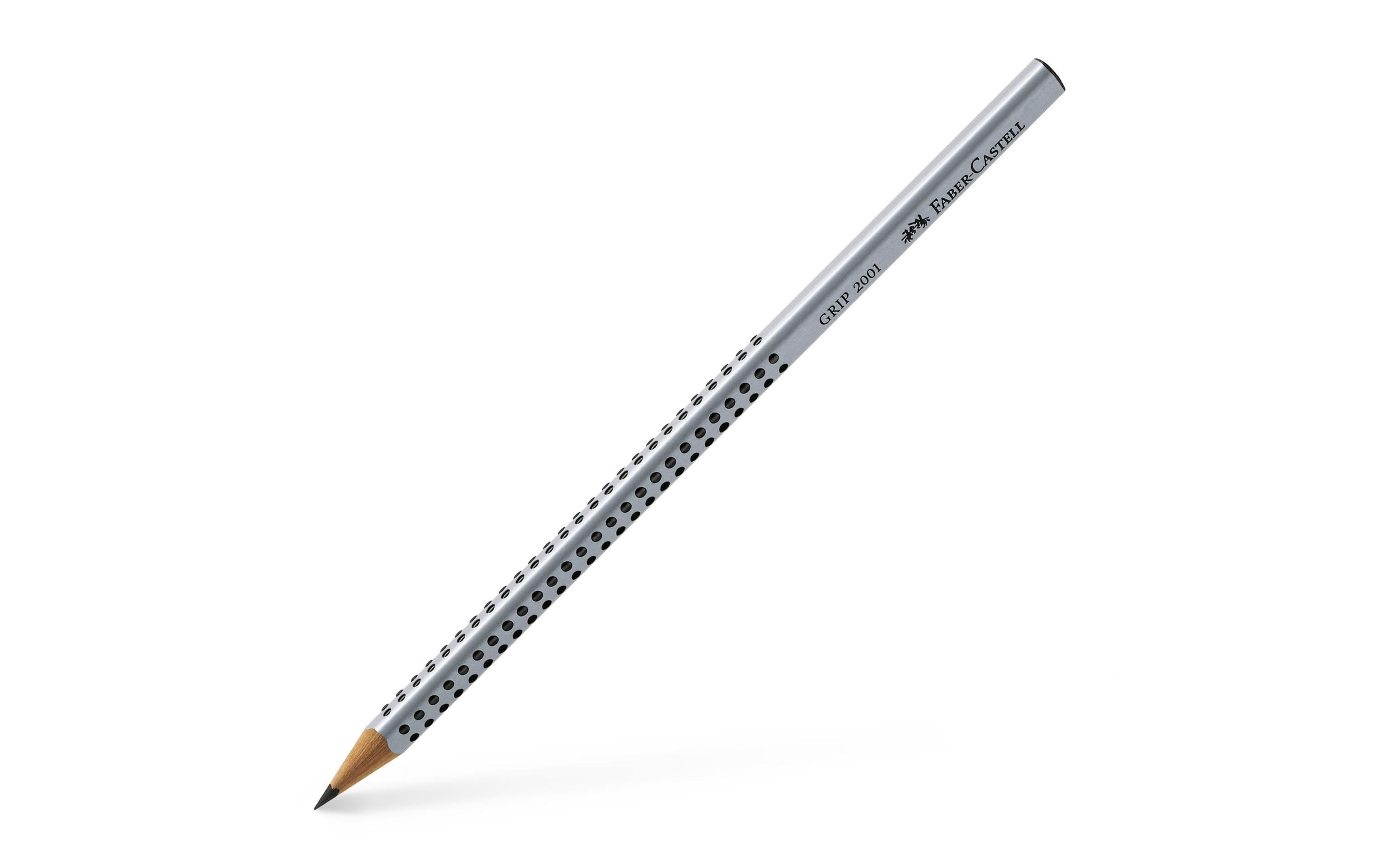 Faber-Castell Bleistift "GRIP 2001" 2B dreieckig, Härtegrad: 2B,