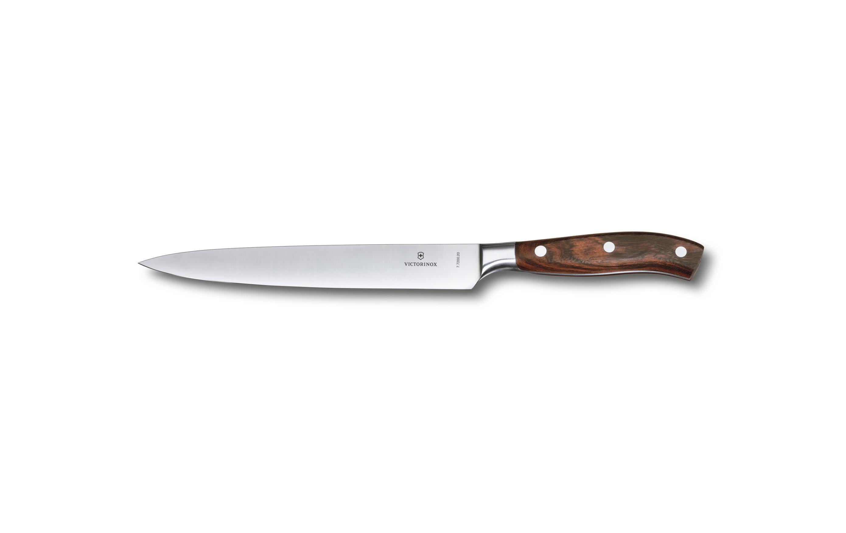 Victorinox Tranchiermesser geschmiedet 20cm, normaler Schliff, Farbe: Holz