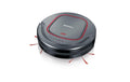 Severin Saugroboter RB 7025 platingrau-granatrot-schwarz
