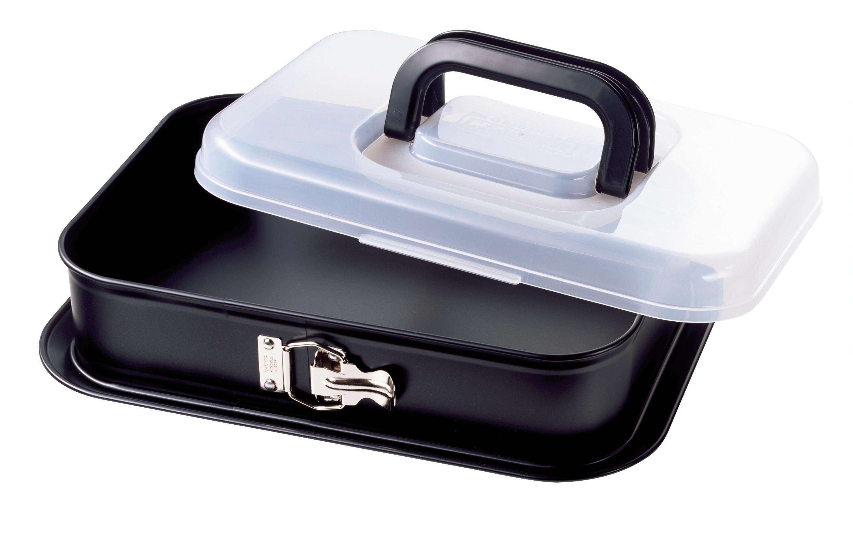 Kaiser Springform Rechteckig 35x24cm Mit Transporthaube
