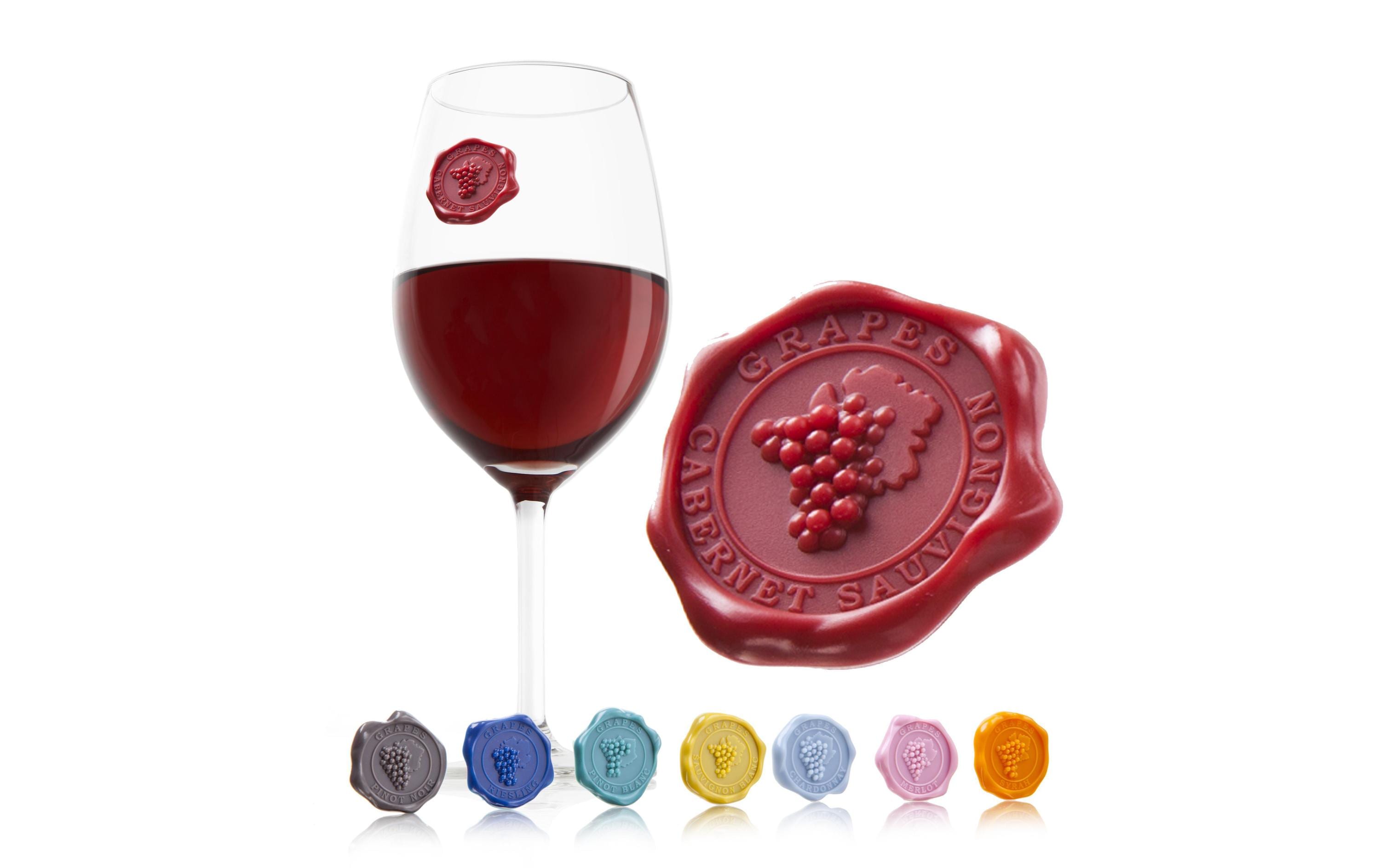 Vacu Vin Glass Markers Classic selbstklebend