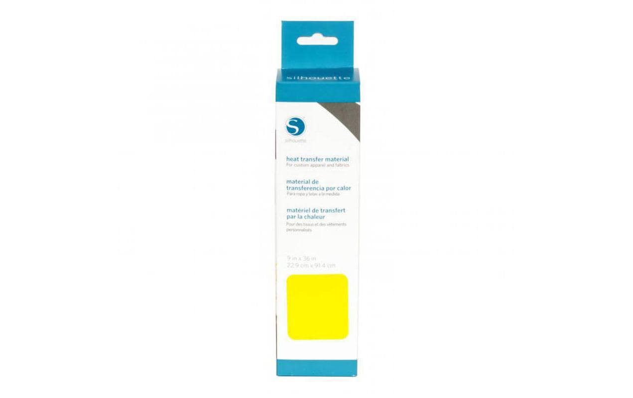 Silhouette Aufbügelfolie glatt, lemon 1 Rolle, 22.9 x 91.4 cm