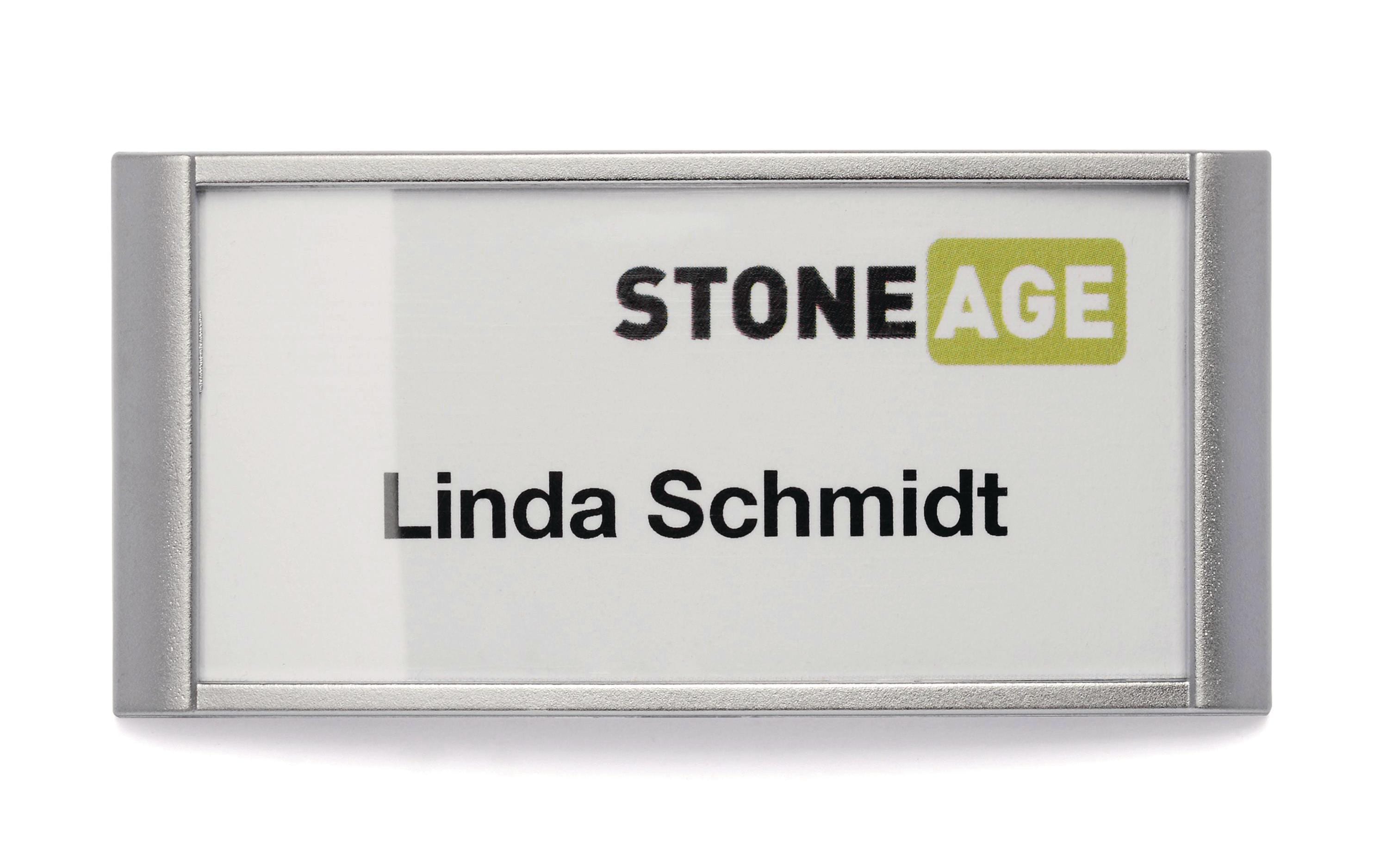 Durable Namensschild Classic mit Magnet 30 x 65 mm, 10 Stück