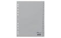 Durable Register A4 Hoch 1-20,grau Teilung/Blatt: 20