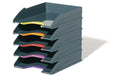 Durable Varicolor Briefablage Tray Set anthrazit/grau