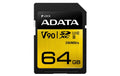 ADATA SDXC Card 64GB, Premier ONE UHS-II lesen: 290MB/s schreiben: 260MB/s